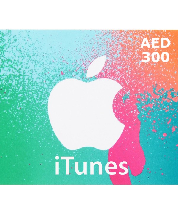 iTunes AED 300 Card AE Key 